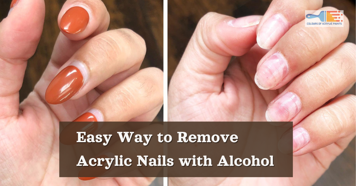 Remove Acrylic Nails by Using Alcohol