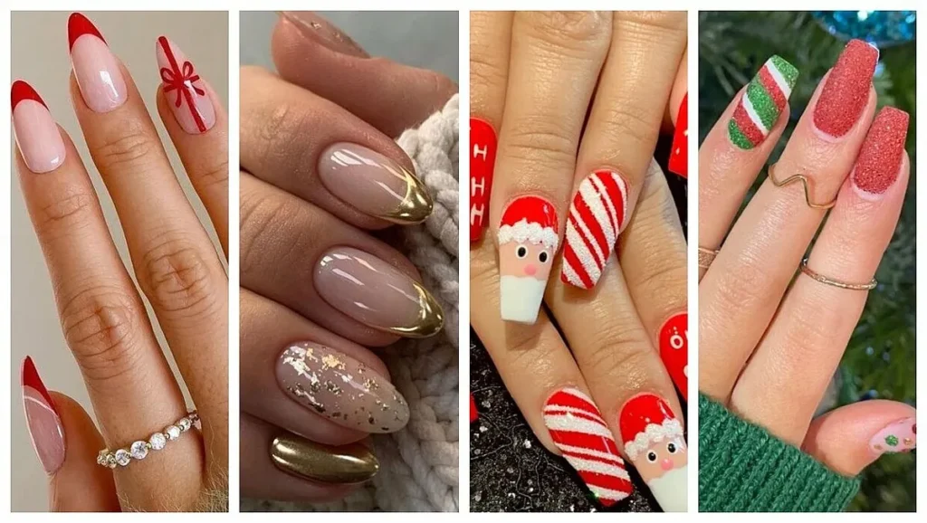 Acrylic Nail Designs on Christmas